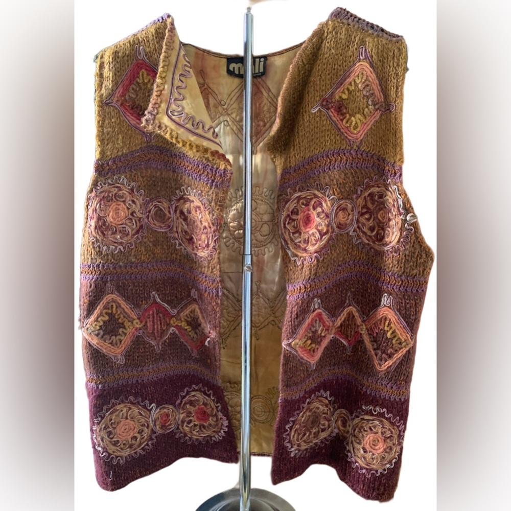 VINTAGE 1980'S MALI BY LIETTA CAVALLI VEST